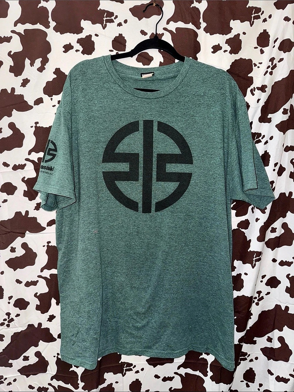 Kawasaki Let the Good Times Roll T-Shirt Green 2XL